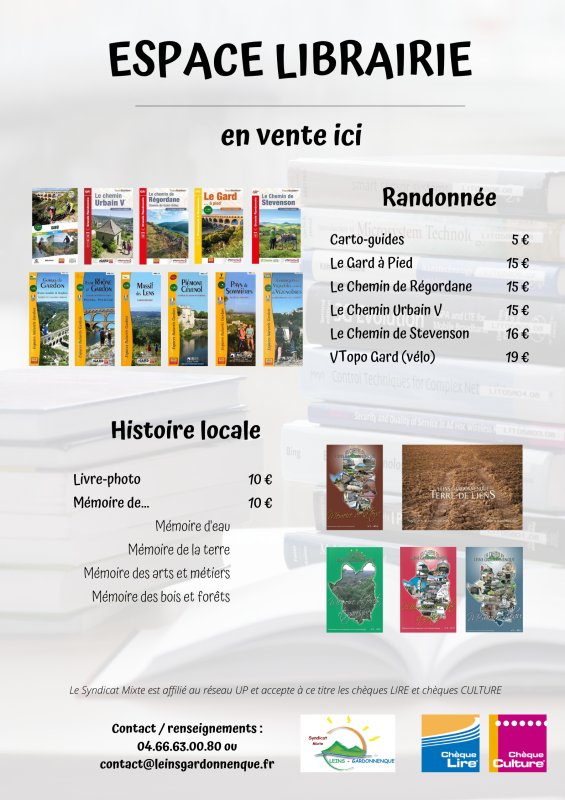 Espace librairie