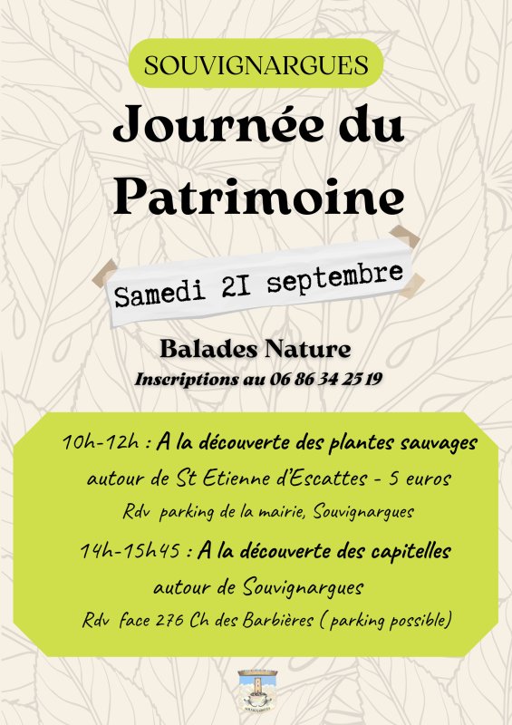 Journée du Patrimoine