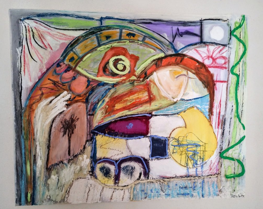 Exposition d'art abstrait de Jean-Maxime Donate