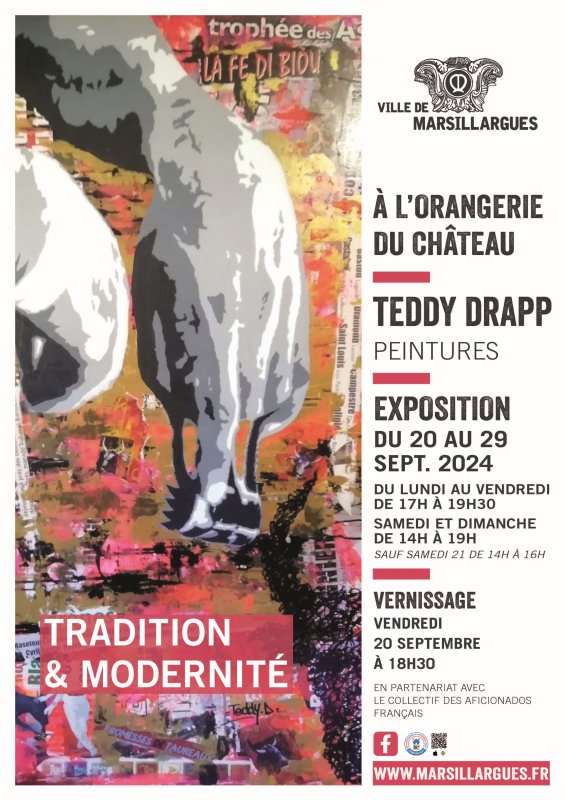 TRADITION & MODERNITE - Exposition de peintures de Teddy Drapp