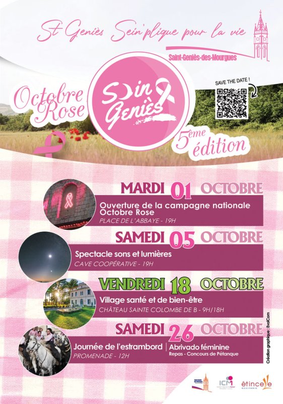 Évènement : SEIN GENIES ROSE - 5ème Edition OCTOBRE ROSE