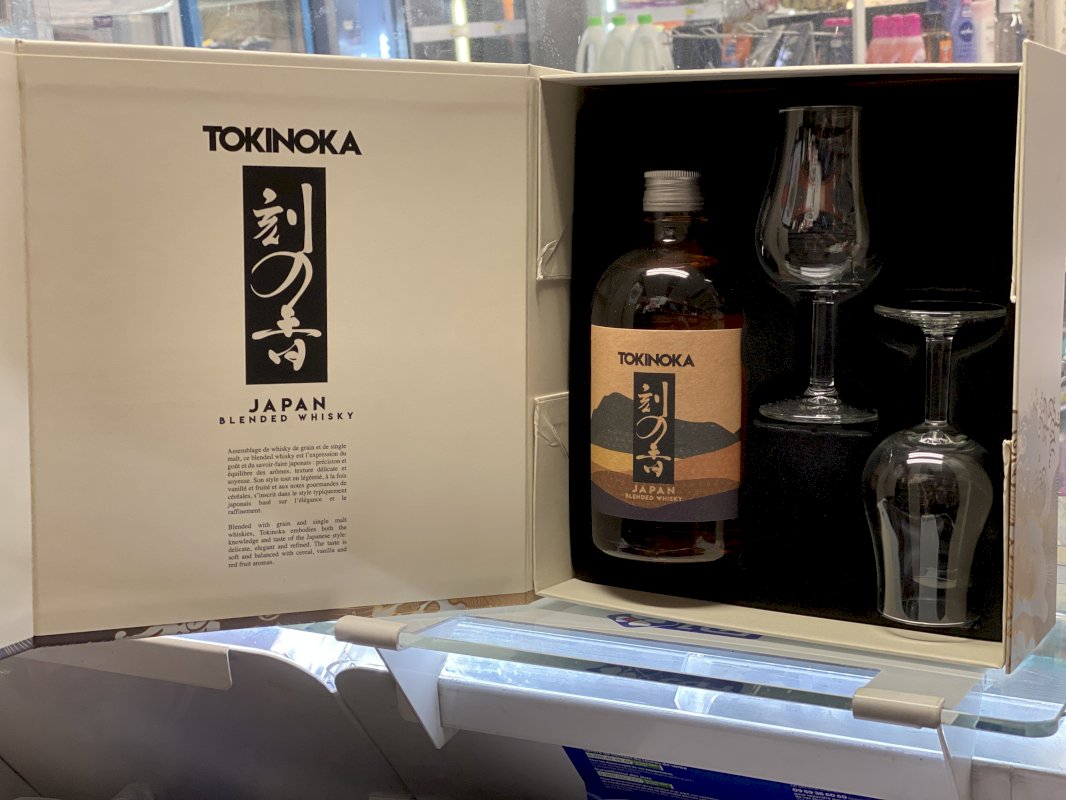 TOKINOKA COFFRET 2 VERRES  40° - 50cl 44€90