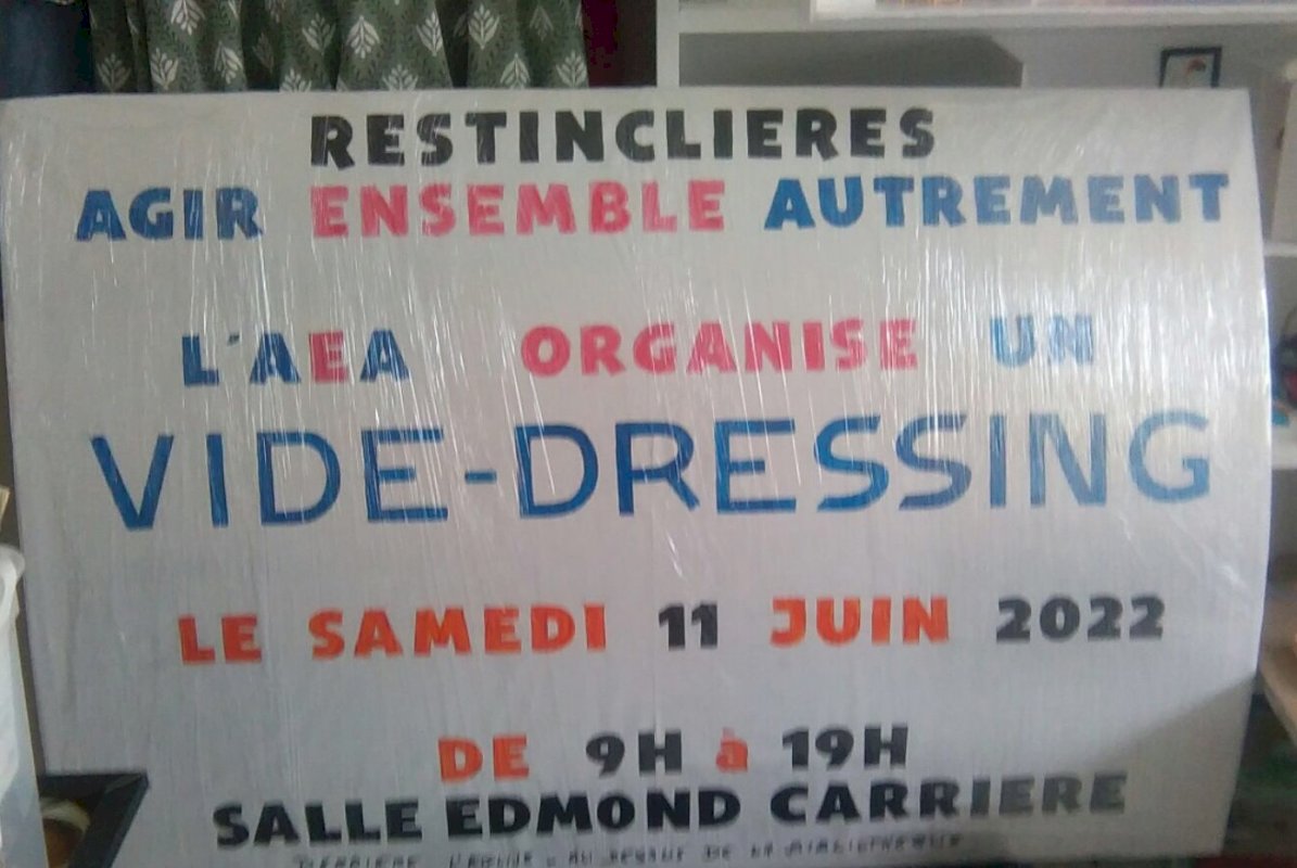 Vide dressing atelier couture AEA