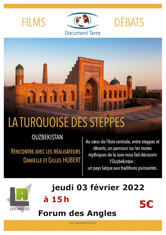 Film documentaire/débats : LA TURQUOISE DES STEPPES, OUZBEKISTAN