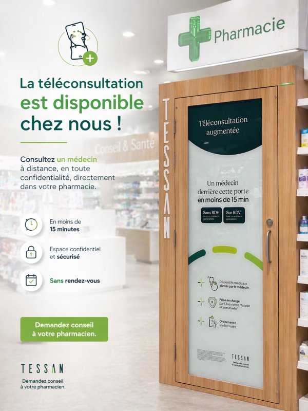 T&eacute;l&eacute;consultation &agrave; la Pharmacie Rolland