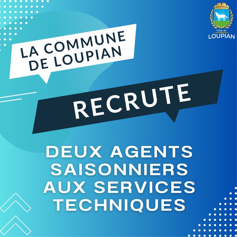 OFFRE D'EMPLOI