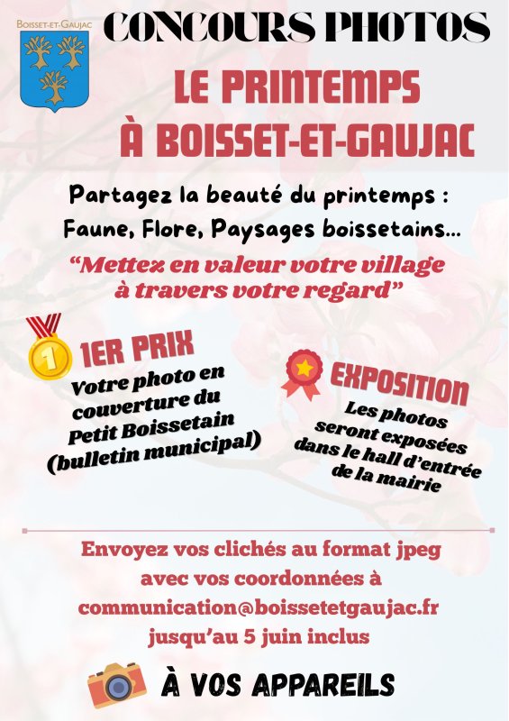 📸Concours photos sur le th&egrave;me du Printemps