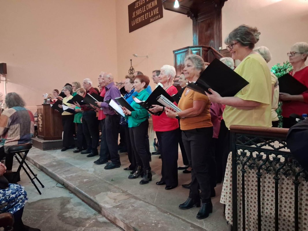 REOUR SUR LA CHORALE AU TEMPLE