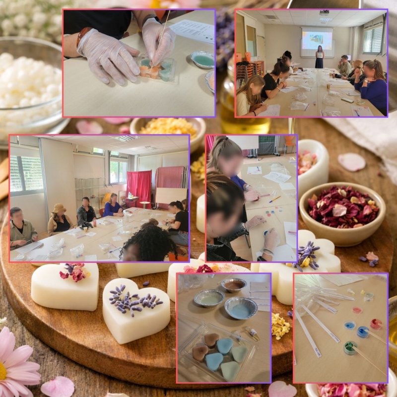 ✨ Retour en images sur l'atelier de cr&eacute;ation de fondants parfum&eacute;s ✨