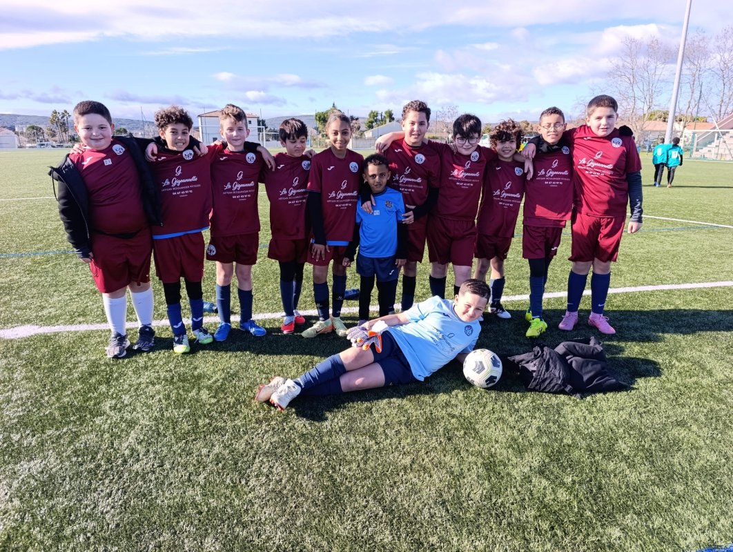 Les U11 de l&rsquo;Entente FC Domitia / Gigean finissent par deux victoires