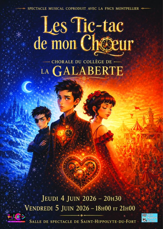 Concert de la chorale du coll&egrave;ge : les Tic-tac de mon choeur