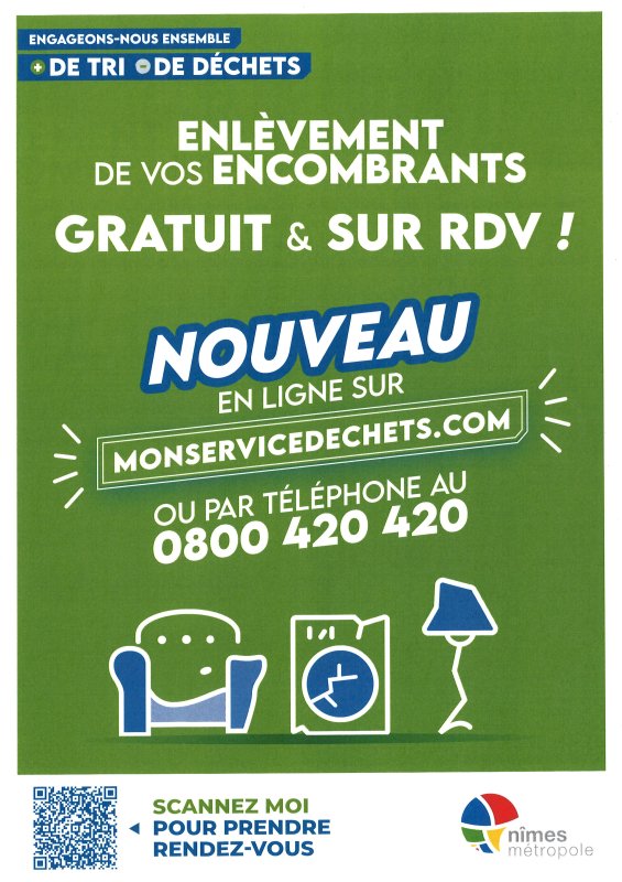 ENLEVEMENT DES ENCOMBRANTS