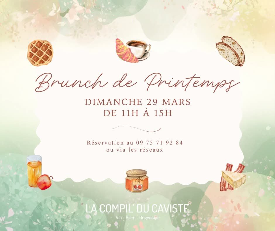 ☕️ BRUNCH DE PRINTEMPS ☕️