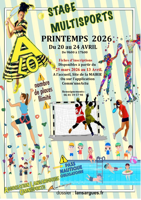Stage ALO Printemps 2026