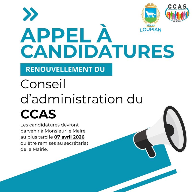 Renouvellement de la composition du Conseil d&rsquo;administration du Centre Communal d&rsquo;Action Sociale