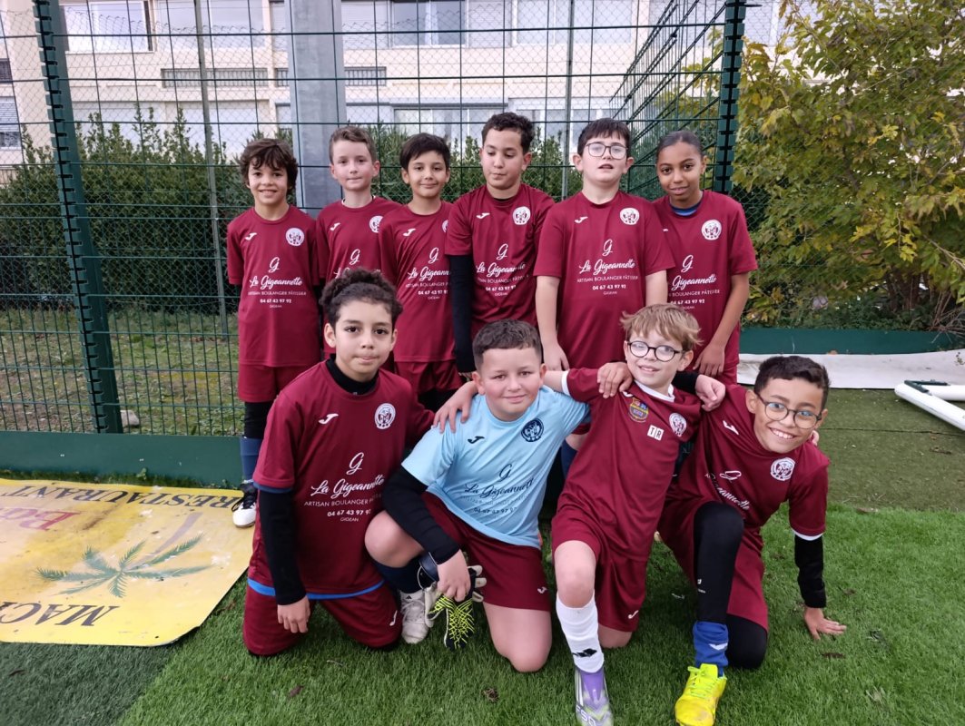 Les U11 de l&rsquo;Entente FC Domitia / Gigean confirment leur mont&eacute;e avec un bon premier plateau