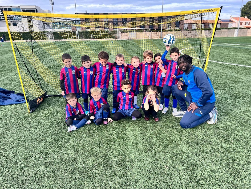 Les U6 du FC Domitia, en force, au plateau de La Pointe Courte de S&egrave;te