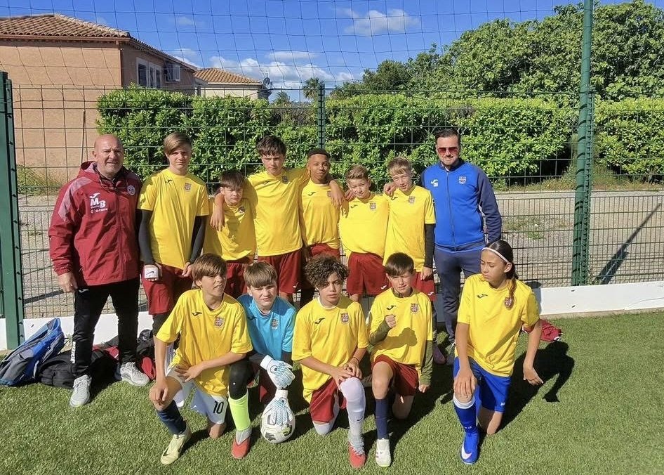 Les U13 de l&rsquo;Entente FC Domitia / Gigean se distinguent au tournoi de La Peyrade