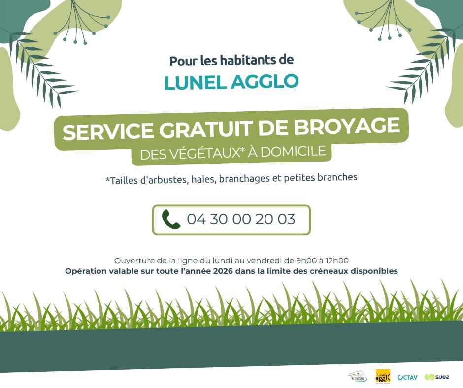 Broyage des v&eacute;g&eacute;taux : une solution pour les habitants