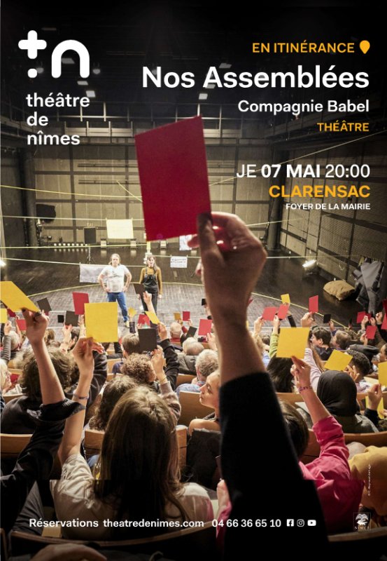 JEUDI 7 MAI - THEATRE DE N&Icirc;MES - FOYER