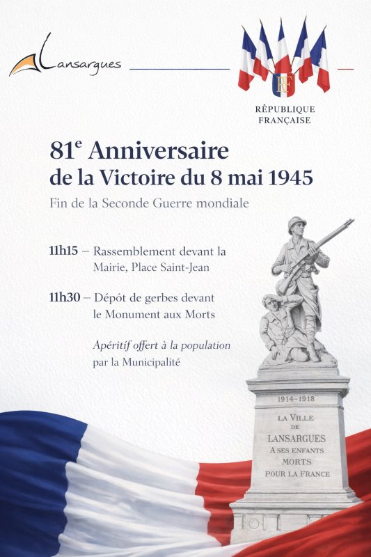 Comm&eacute;morations du 8 mai