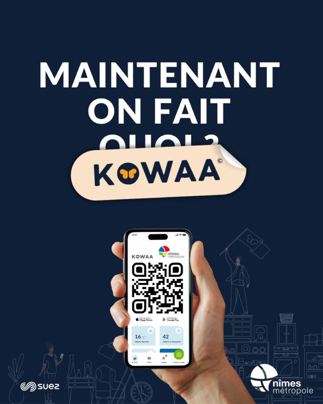 Nouvelle application Kowaa