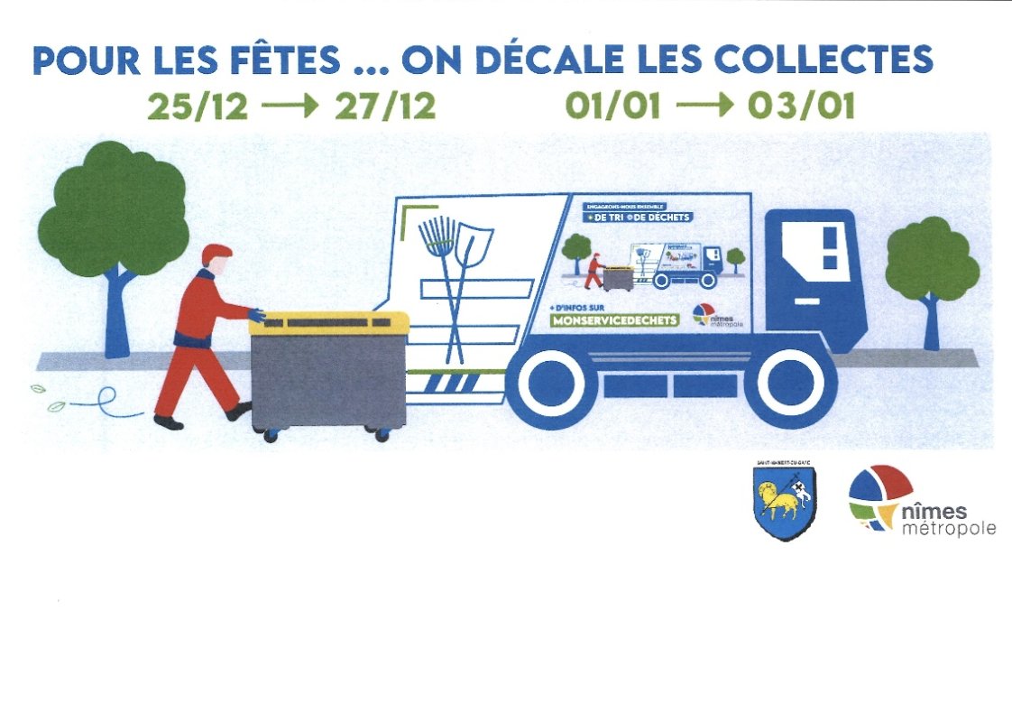 Collecte des d&eacute;chets pendant les f&ecirc;tes