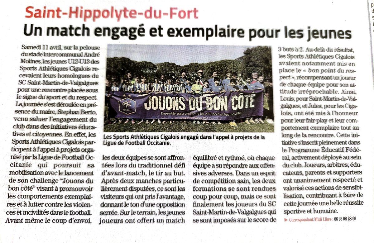Engagement : R&eacute;sultats du challenge R&eacute;gional &laquo; Jouons du bon c&ocirc;t&eacute; &raquo;