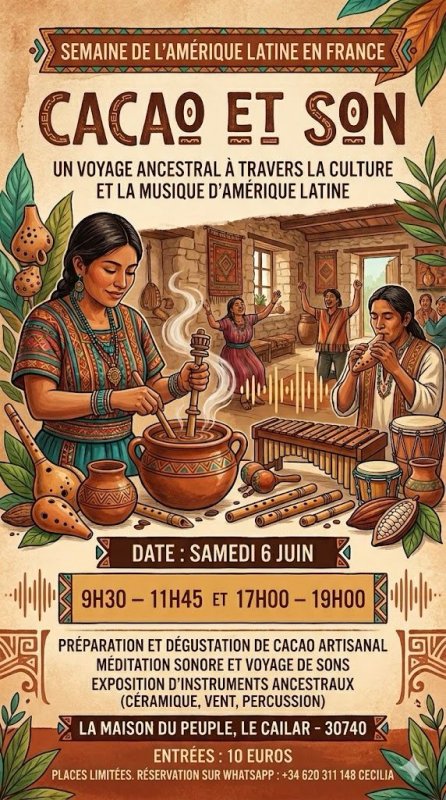 &Eacute;v&egrave;nement : 🌎✨ La semaine prochaine, l&rsquo;Am&eacute;rique Latine arrive en France ✨🌎