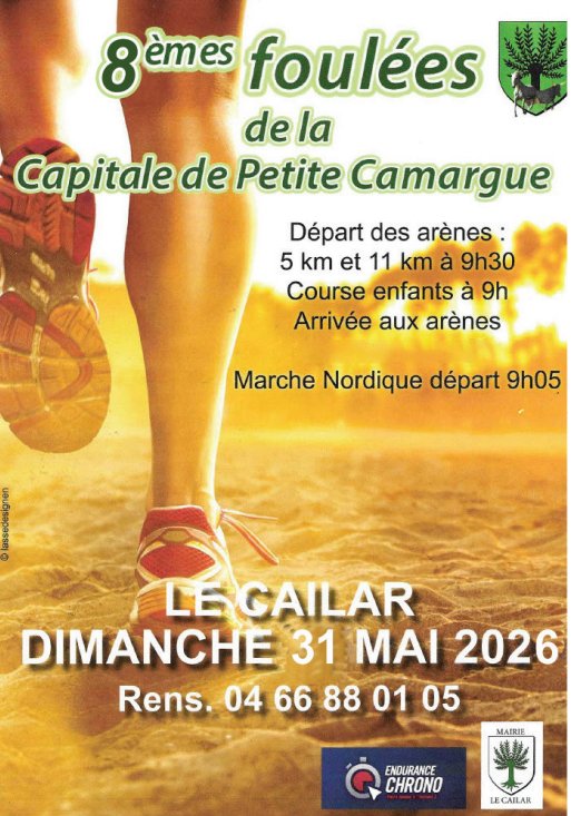 &Eacute;v&egrave;nement : 🏃&zwj;♂️🏃&zwj;♂️Course P&eacute;destre du 31 Mai 2026🏃&zwj;♀️🏃&zwj;♀️
