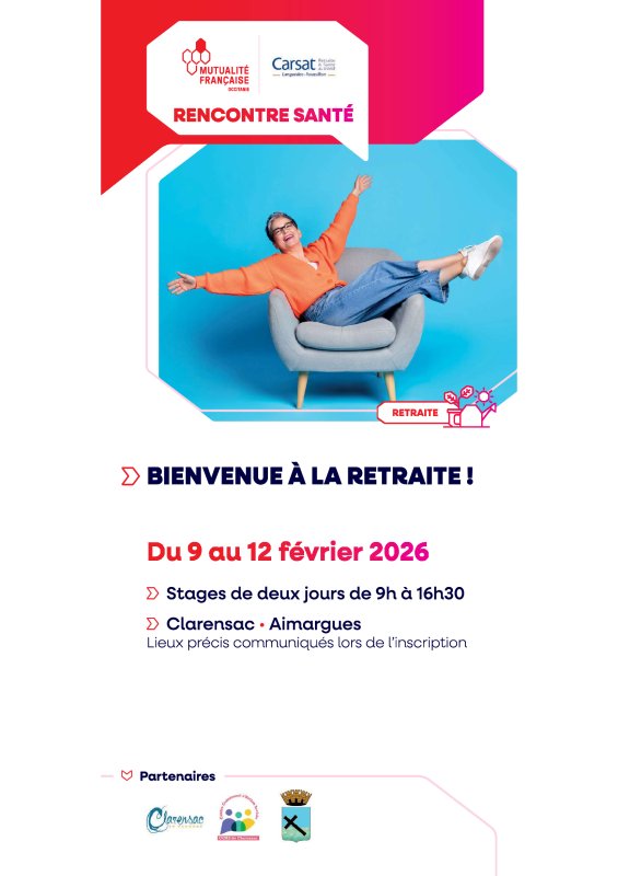STAGE "Bienvenue &agrave; la Retraite"