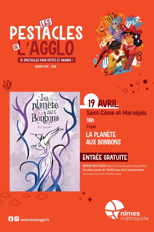 Pestacles de l'Agglo : "La plan&egrave;te aux bonbons" au foyer communal