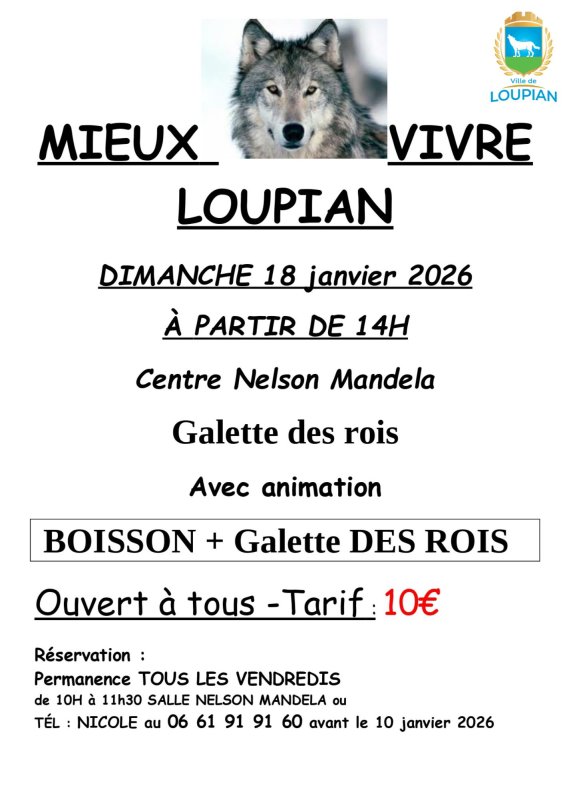 Galette des Rois - Association Mieux Vivre