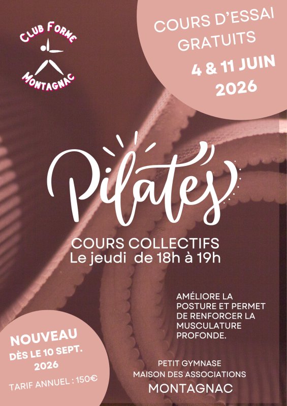Cours d&rsquo;essai gratuits de Pilates