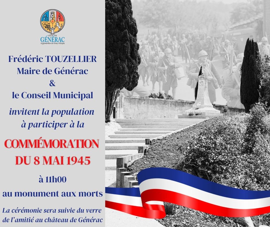 📢 [ 𝗜𝗡𝗩𝗜𝗧𝗔𝗧𝗜𝗢𝗡 ] - 𝗖𝗢𝗠𝗠𝗘́𝗠𝗢𝗥𝗔𝗧𝗜𝗢𝗡 𝗗𝗨 𝟴 𝗠𝗔𝗜