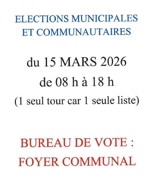 ELECTIONS MUNICIPALES