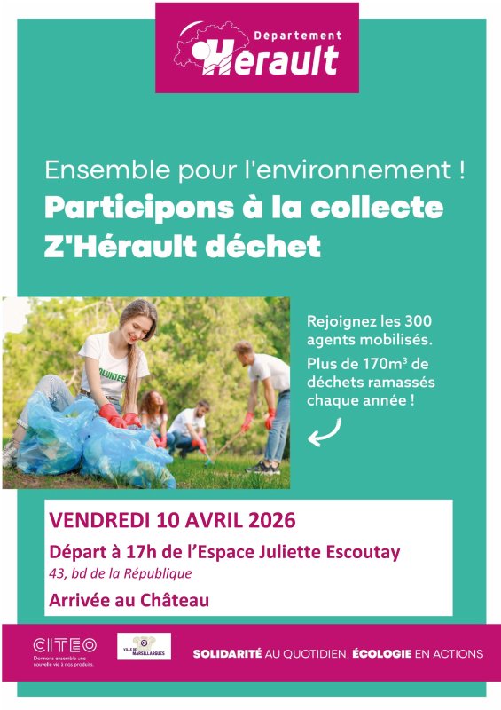 🌍 Journ&eacute;e de l&rsquo;environnement &agrave; Marsillargues ! 🌱