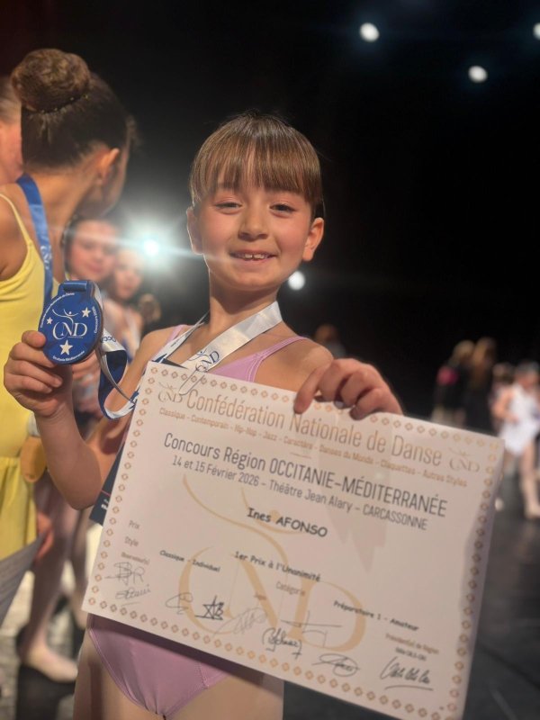 Week end de m&eacute;dailles pour les danseuses d'ESKAL
