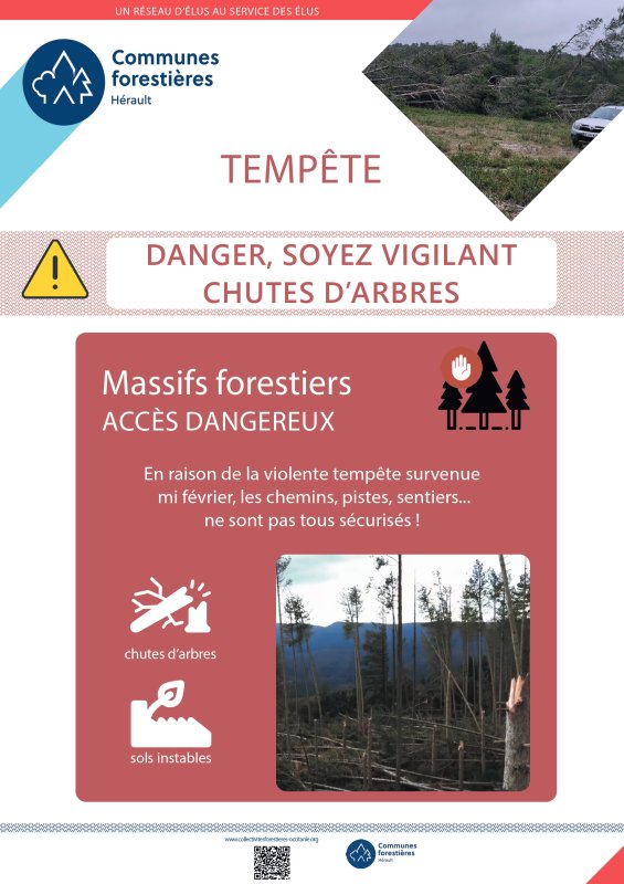 FORETS - SENTIERS PEDESTRES FERMES