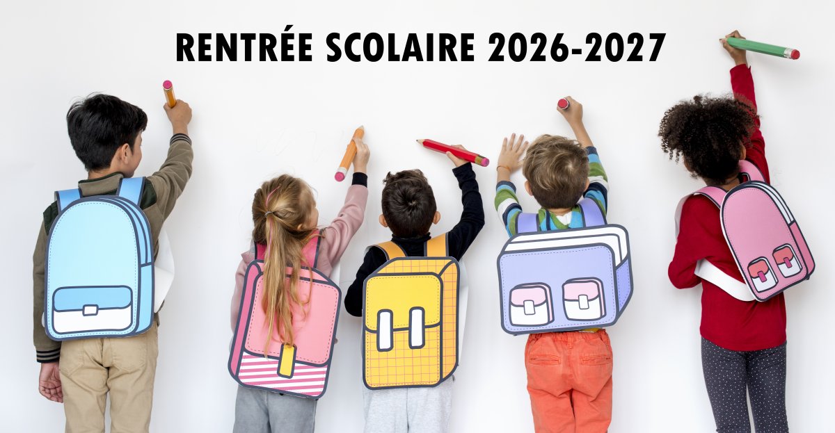 Rentr&eacute;e scolaire 2026‑2027 : inscriptions ouvertes !