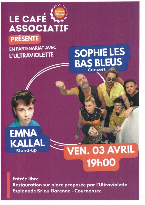 SOIREE CONCERT + STAND UP