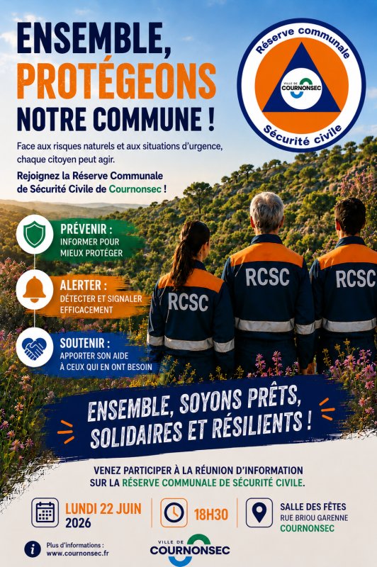 R&eacute;serve Communale de S&eacute;curit&eacute; Civile