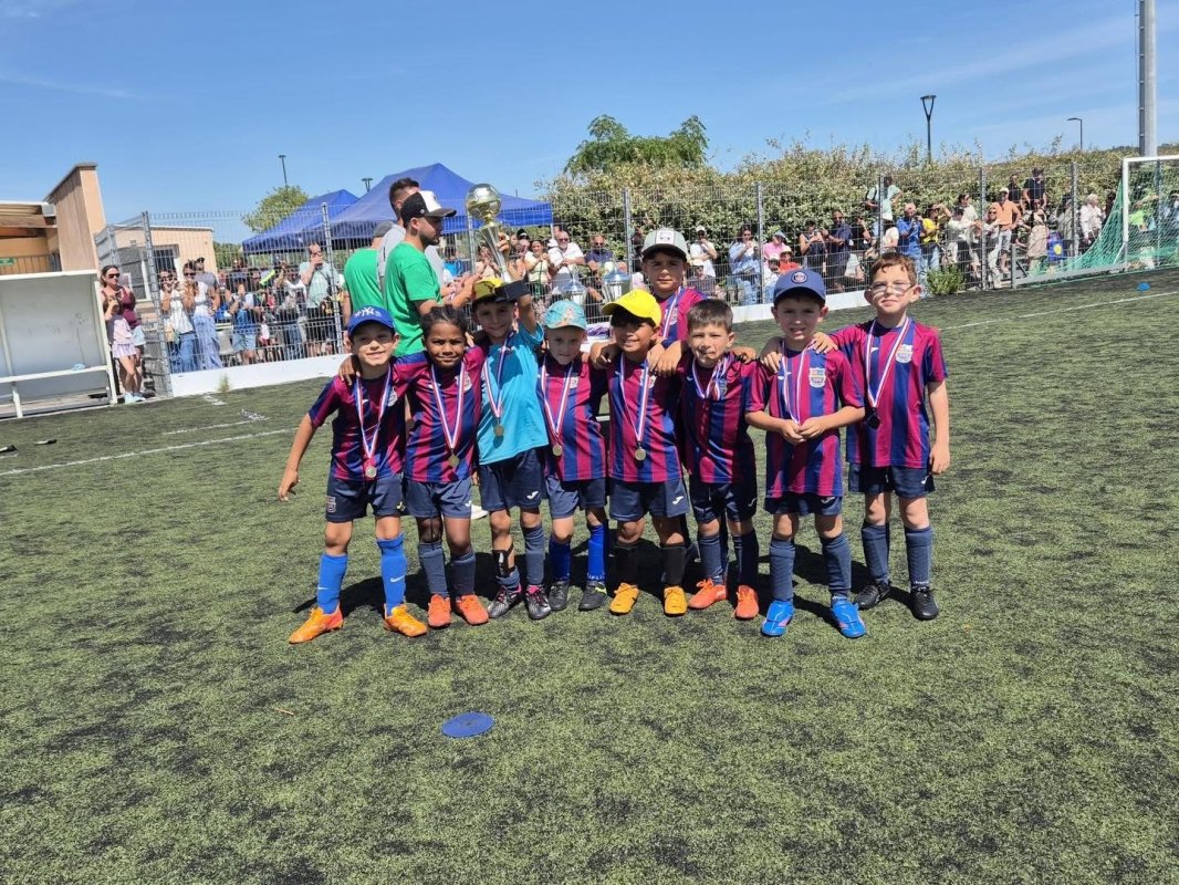 Les U7 du FC Domitia vaincus en finale de l&rsquo;Europa League au tournoi de Villeveyrac