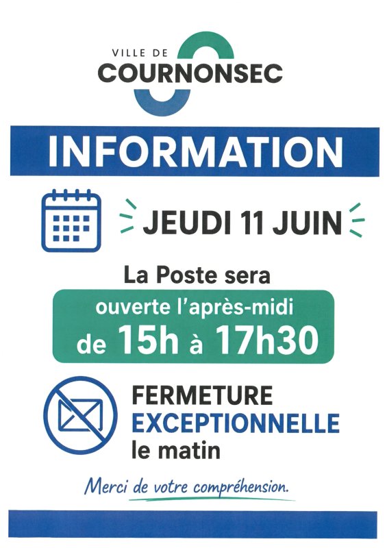 AGENCE POSTALE COMMUNALE