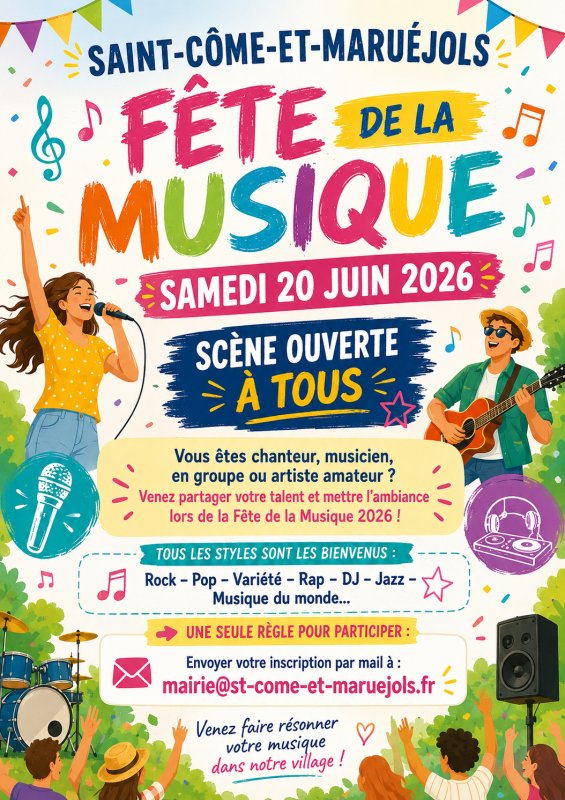 Sc&egrave;ne ouverte &agrave; tous pour la f&ecirc;te de la musique