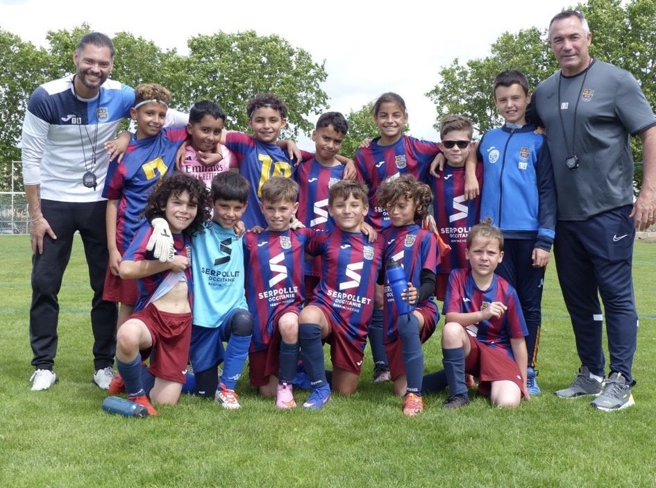 Les U10 A du FC Domitia toujours tr&egrave;s solides !