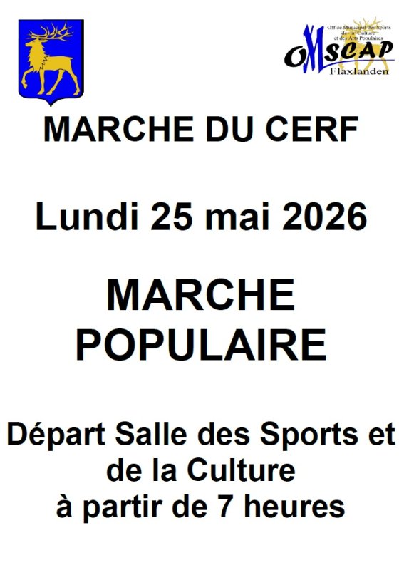 Marche Populaire 25 mai