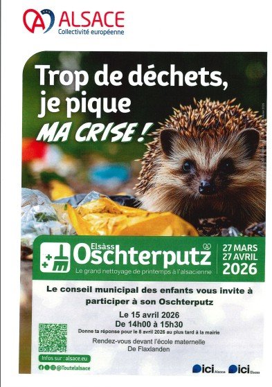 Oschterputz 2026 : les enfants s&rsquo;engagent !