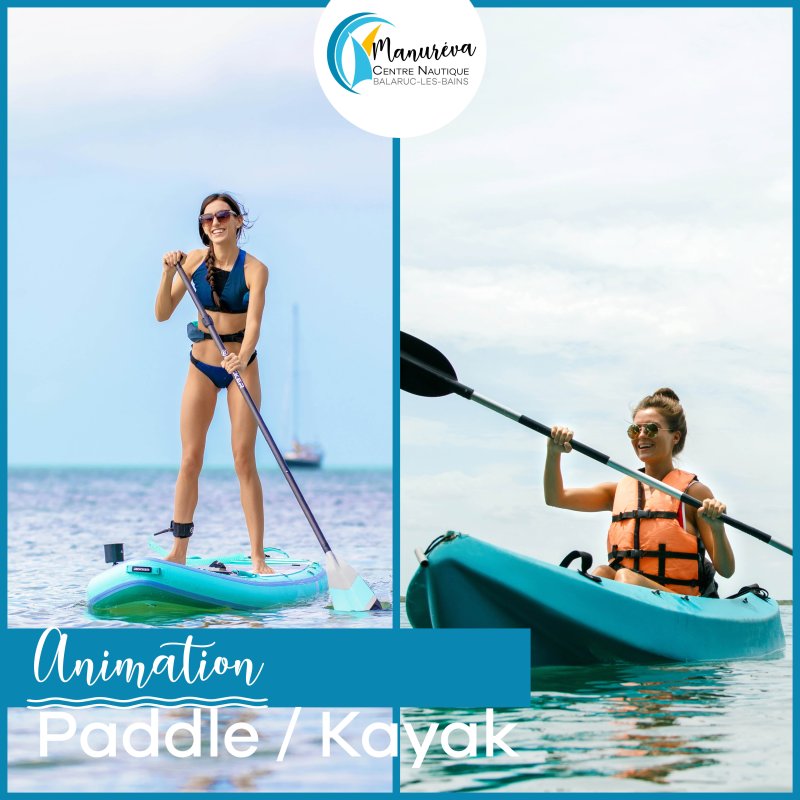 Loisirs week-end : le paddle et le kayak font leur grand retour au centre nautique !