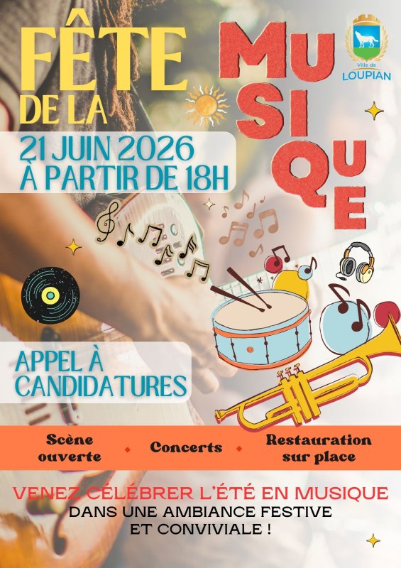LA F&Ecirc;TE DE LA MUSIQUE SE PR&Eacute;PARE 🎷​🎸​